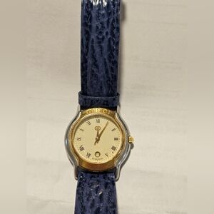Similar Items Sponsored See all   Vintage Gucci 13mm Black Crocodile Leather Wat